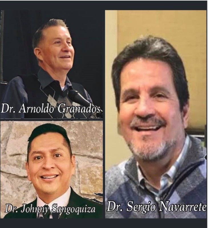 Fotos de Dr.Arnoldo Granados, Dr.Johny Sangoquiza y Dr.Sergio Navarrete